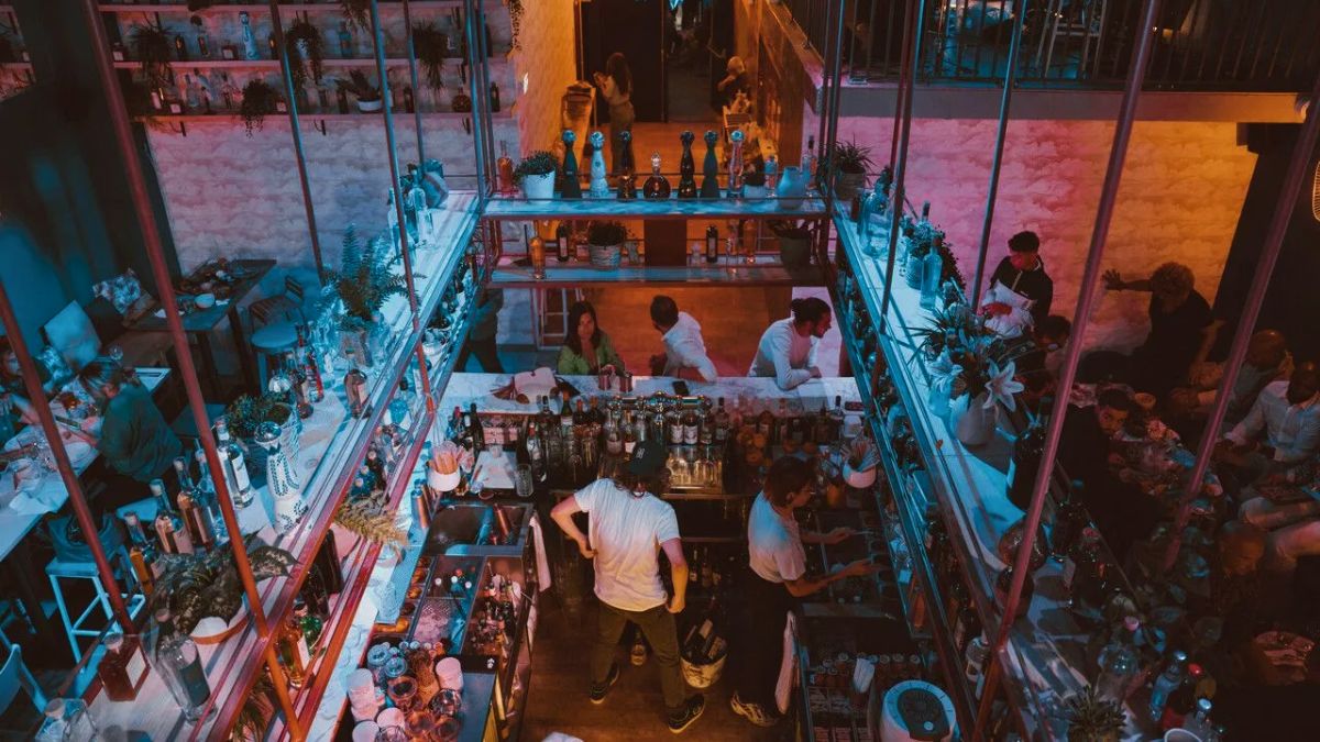 Trinken und essen, c'ist möglich im Bourbon