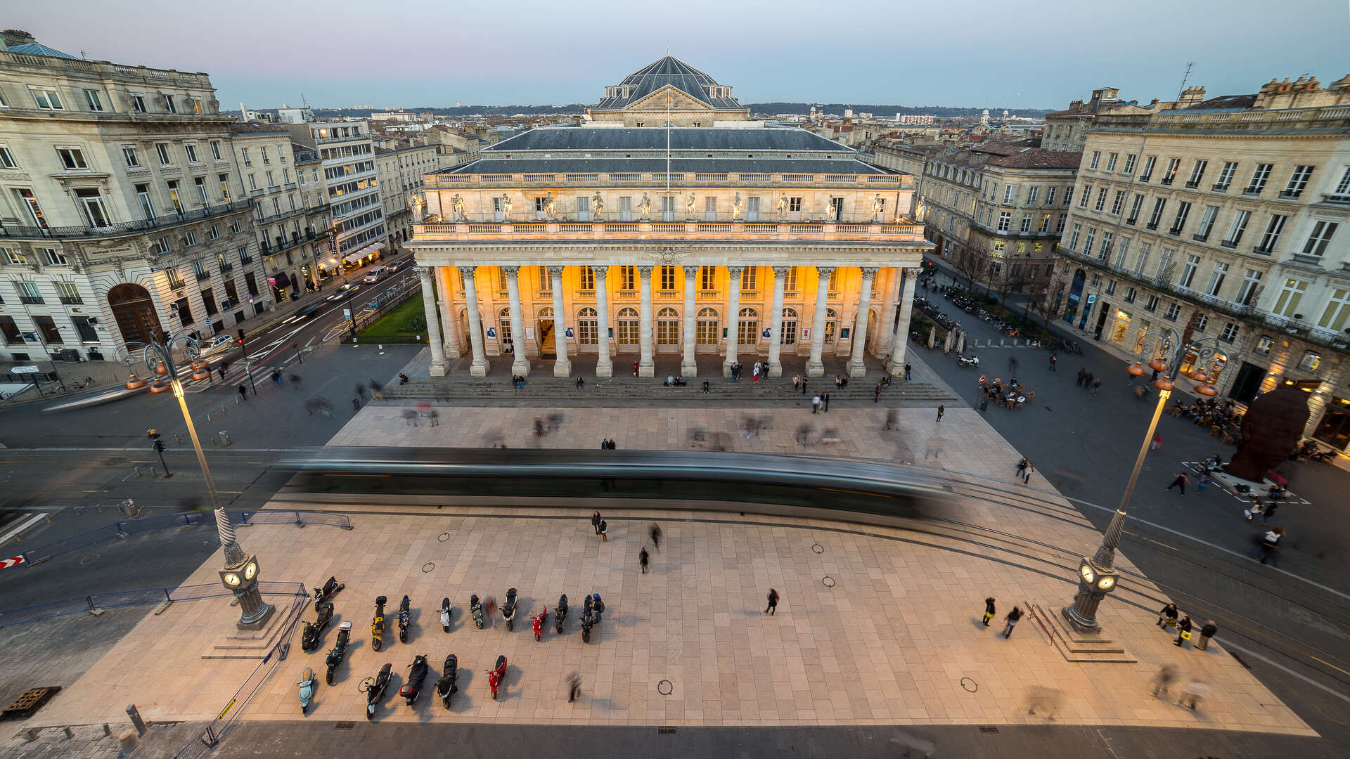 Grand Théâtre vue d'en haut
