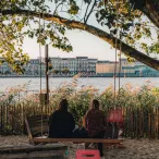 Boire et manger sur le fleuve