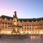 Place de la Bourse à Bordeaux
