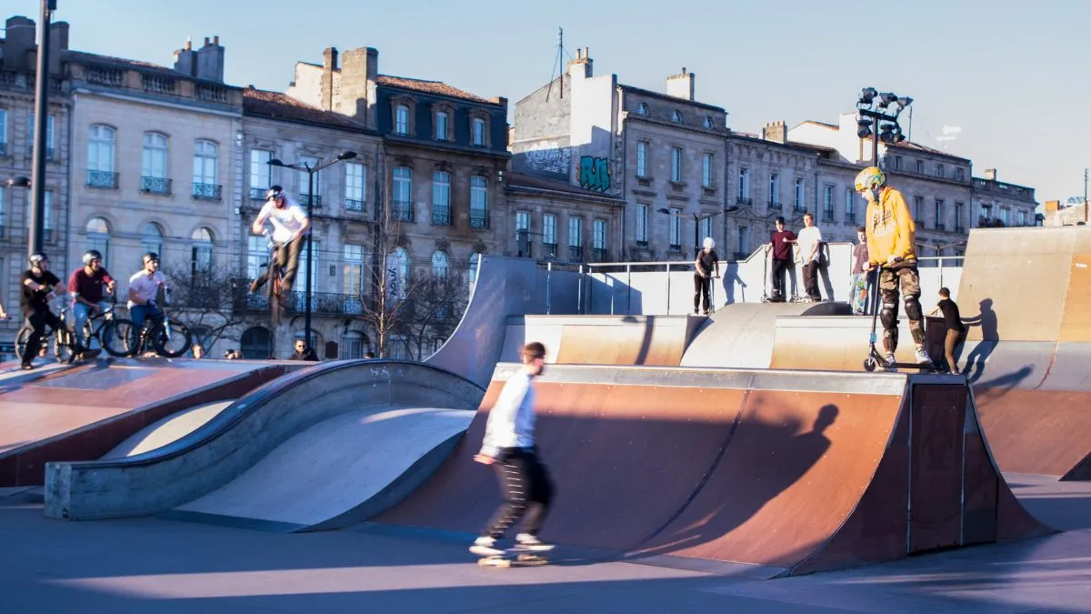 Der Skatepark des Chartrons in Bordeaux